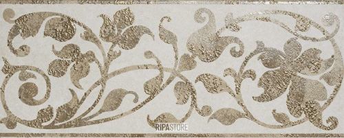 Revêtement des mur Marazzi STREAM 20X50 DÉCORATION REVERSE IVORY